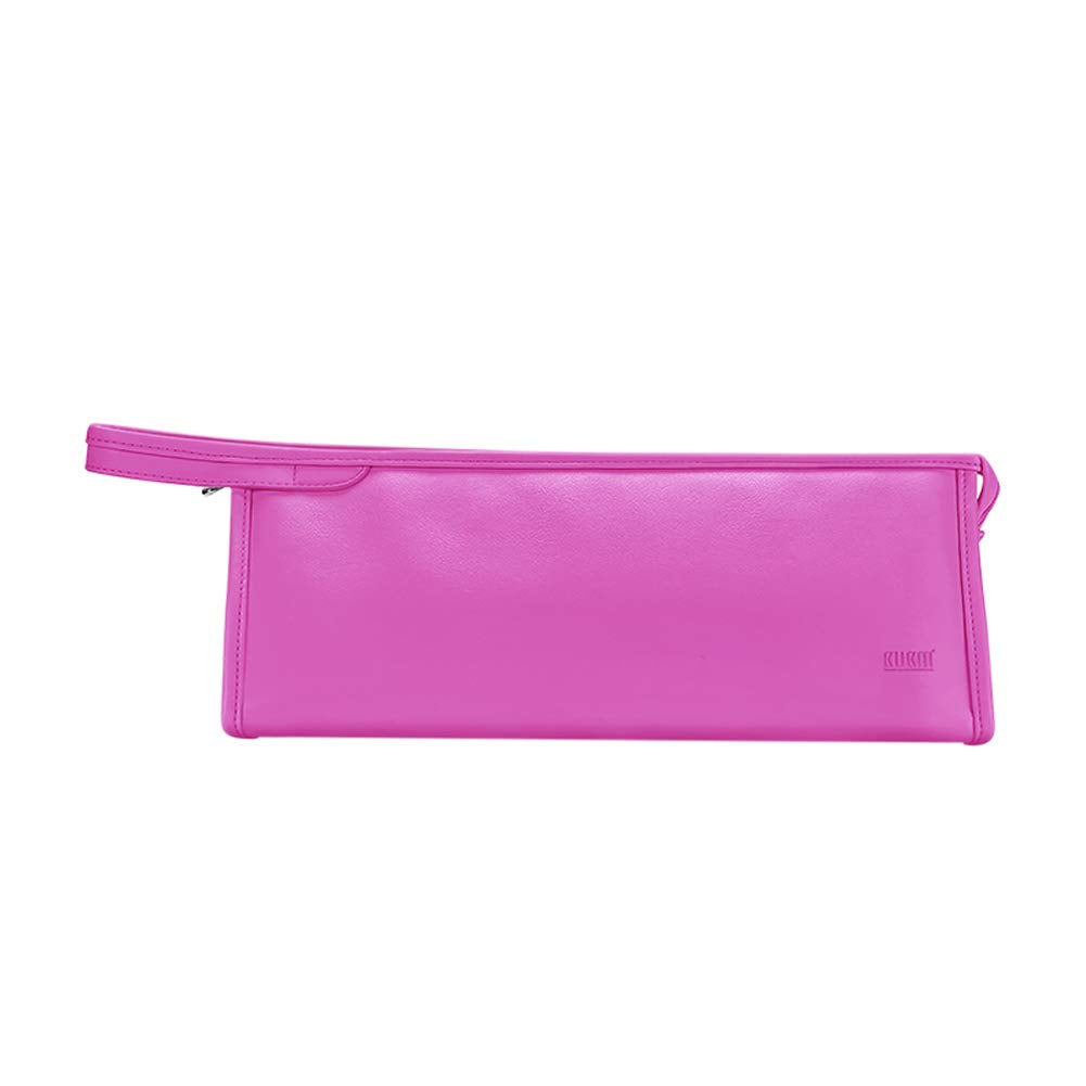 BUBM Bolsa de almacenamiento de viaje compatible con Dyson Airwrap Styler, organizador de viaje portátil para Airwrap Styler y accesorios, rosa