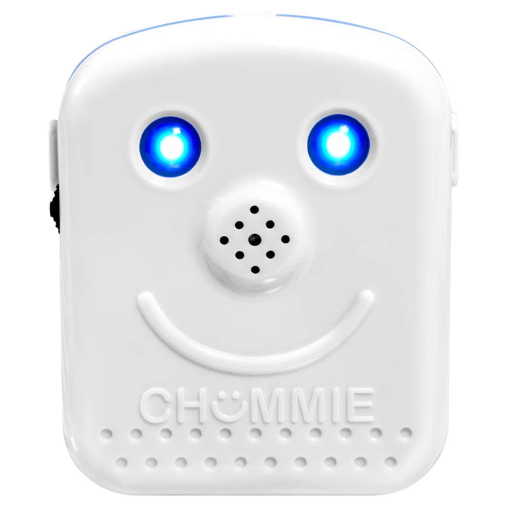 Chummie Premium Bedwetting Alarm for Deep Sleepers – Award Winning, Clinically Proven System with Loud Sounds, Bright Lights and Strong Vibrations, Blue