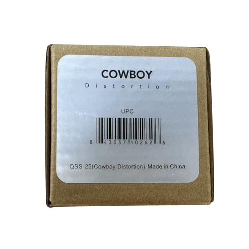 Pedal de Guitarra Distorsión SONICAKE Distorsión de Vaquero Mini de Alta Ganancia