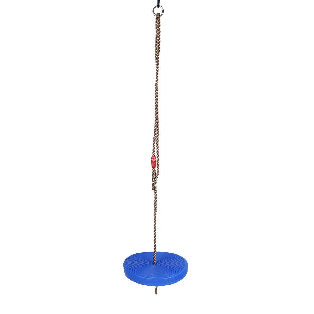 Columpio de cuerda de escalada ajustable de 1,7 m con plataformas Escalera de cuerda de cinco nudos para niños Equipo de entrenamiento de deportes al aire libre para niños Columpio,Hogar y Cocina