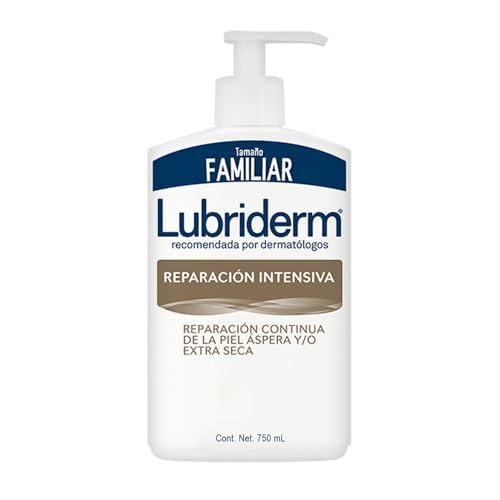 Lubriderm. Crema Corporal Reparacion Intensiva 750 ml + Neutrogena. Crema Hidratante Facial Mate 3 en 1 Face Care Intensive D Pantenol 100 g