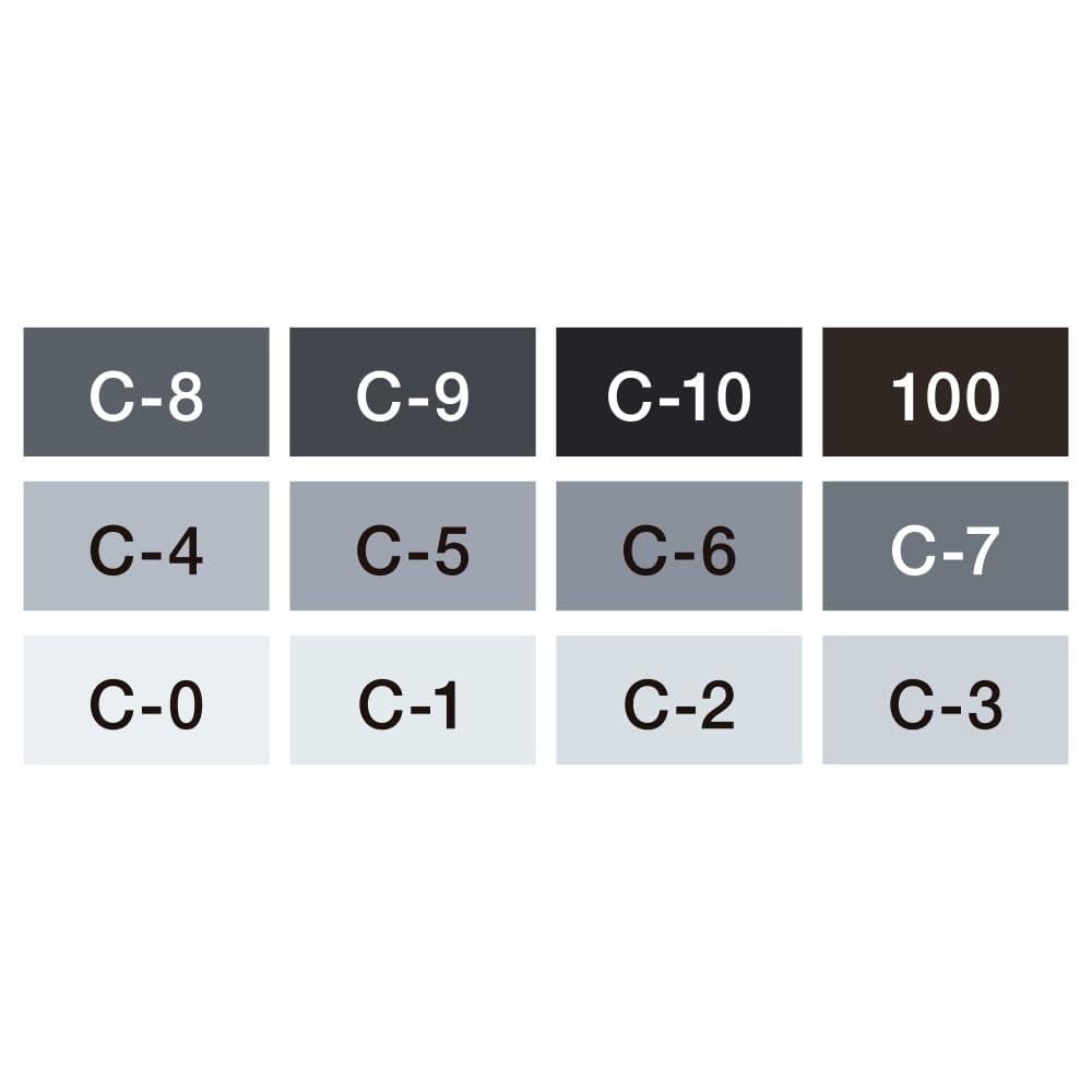 Copic Classic 12 Color Set CG Cool Gray