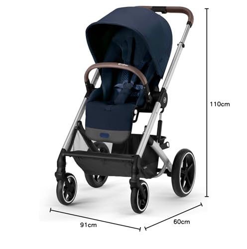 CYBEX Balios S Lux Carriola. Color Ocean Blue (Silver Frame)