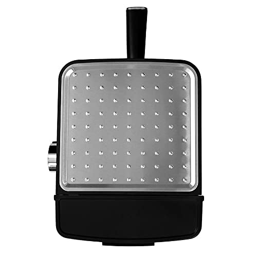 Koblenz Cafetera Espresso y Cappuccino, 2 Tazas, 20 Bares de Presión, 850 W, Sistema de Espuma para Café Cappuccino, Tanque de Agua 1.6 L, Filtro Lavable, Negro con Acero Inoxidable (CKM-750 EIN)