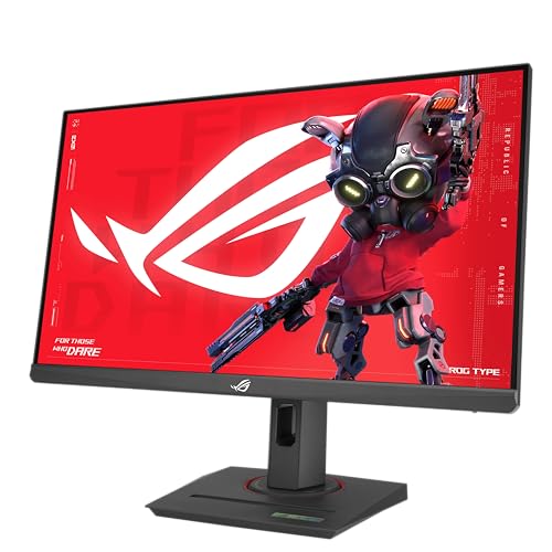 ASUS ROG Strix - Monitor para juegos de deportes electrónicos de 25 pulgadas (24.5 pulgadas visible) (XG259QNS) - Full HD, 380Hz, 0.3ms, IPS rápido, sincronización de desenfoque de movimiento bajo
