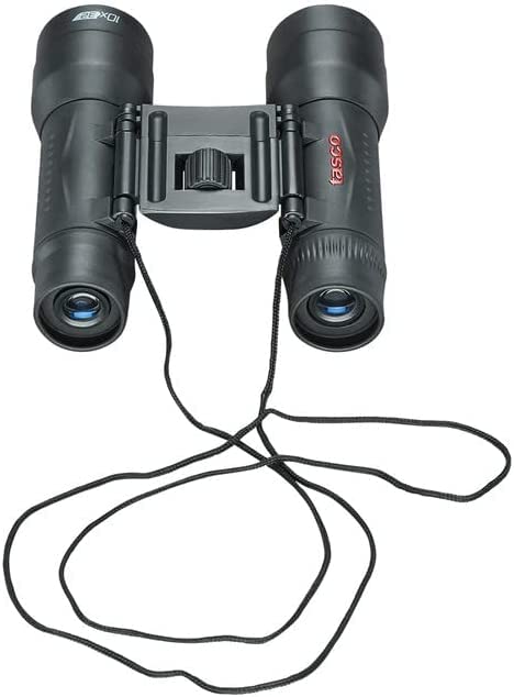 Binoculares Tasco Prisma Roof 10x32 mm Prácticos y Ligeros de Viaje