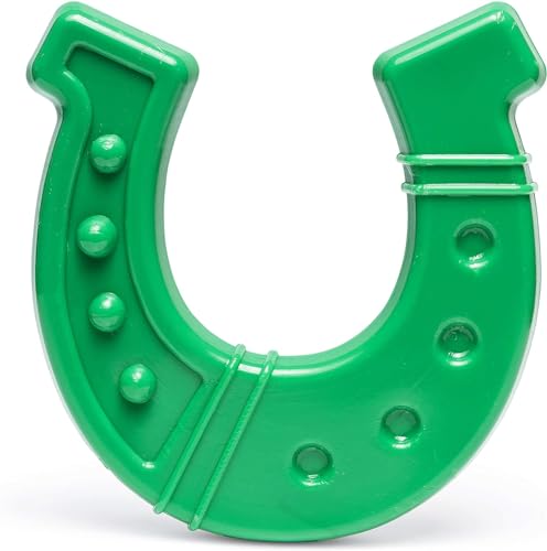 BULLYMAKE Juguete de Nailon para Perros de Herradura, para masticadores Resistentes, Fabricado en Estados Unidos