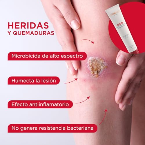 TRIOXIMED Aceite de Ozono Heribac 80 Ml | Auxiliar en heridas primer y segundo grado, como: pie y uña diabético y quirúrgicas | Hidrata la herida | Microbicida de alto espectro | Regeneración piel | Efecto antiinflamatorio | No genera resistencia microbia
