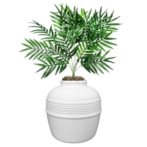 Good Pet Stuff, La Caja de Arena Oculta Original, Plantas Artificiales y Caja de Arena para Gatos Cerrada, Filtro ventilado y Olor, fácil de Limpiar, Abedul Blanco