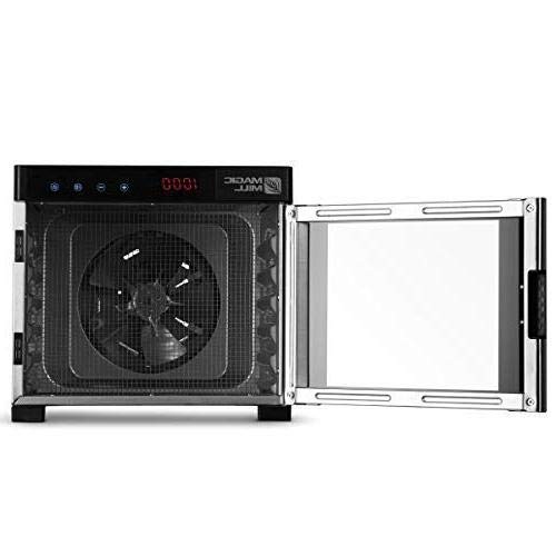 Deshidratador Samson Acero Inoxidable con Puerta de Vidrio y Temporizador Digital