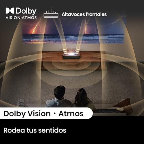 Hisense Proyector Inteligente de Distancia ultracorta 4K X-Fusion Laser Cinema PL2 Dolby Vision＆Dolby Atmos