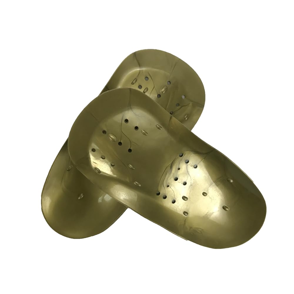 Alivia los pies planos, arco alto, dolor de pies, soportes de arco, fascitis plantar, plantillas de pies planos para hombres y mujeres, soporte resistente, Amarillo, Men 's 5 - 6 | Women 's 6 1/2 - 7