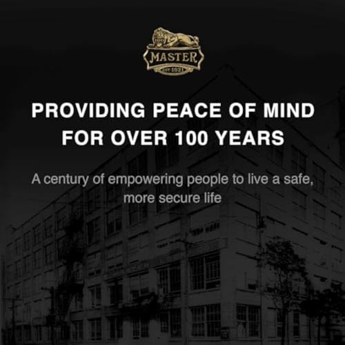 Candado recubierto de aluminio Master Lock Negro Paquete de 2