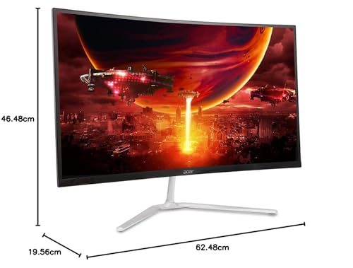 Acer Monitor Gamer Nitro EDA270U 27" Curvo WQHD (2560 x 1440) Panel VA | Tecnología AMD FreeSync Premium | 170Hz | 1ms (VRB) | Puertos HDMI y DisplayPort
