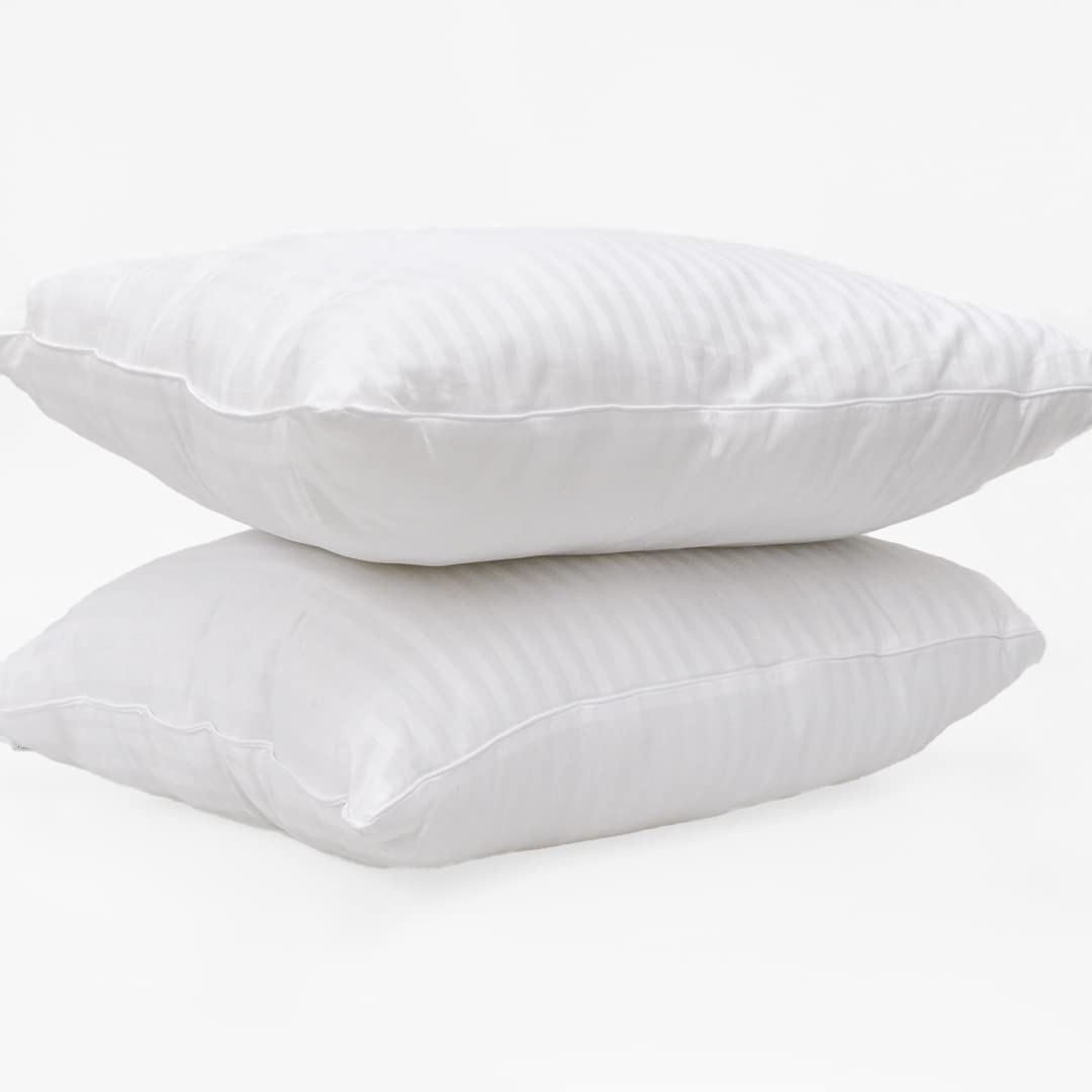 Almohadas Spring Air Blanco 100% Algodón Firme Paquete de 2