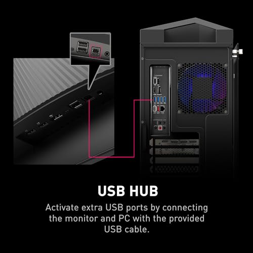 MSI MPG 341CQPX QD-OLED Monitor de Juegos OLED Curvado de 34 Pulgadas, 3440 x 1440 (UWQHD), Tiempo de Respuesta de 0,03 ms, 240Hz, HDR 400 True Black, HDMI, Puerto DP, USB Tipo C, inclinación,