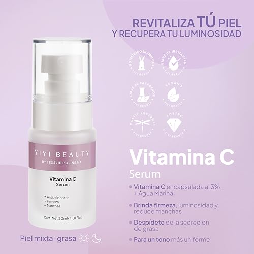 Yiyi Beauty By Lesslie Polinesia YB0012-00 Vitamina C 30 Ml