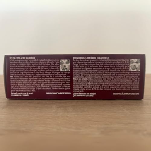GEROVITAL H3 EVOLUTION Hyaluronic Acid Ampoules with Superoxide Dismutase for Anti-Aging, 2ml x 10
