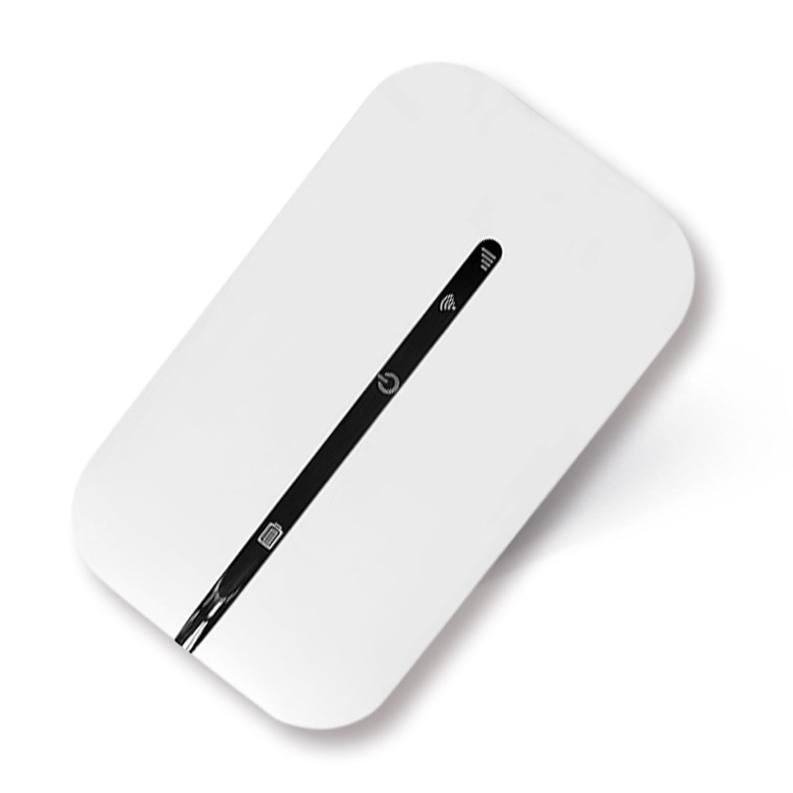WiFi Portátil 4G con Ranura SIM, Punto de Acceso WiFi Móvil Desbloqueado de 150 Mbps, Enrutador WiFi de Viaje de Bolsillo Portátil Compatible con 10 Usuarios de WiFi para