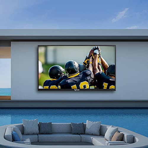 Televisor SYLVOX 55 Pulgadas Resistente al Agua Smart 4K para Sol Parcial