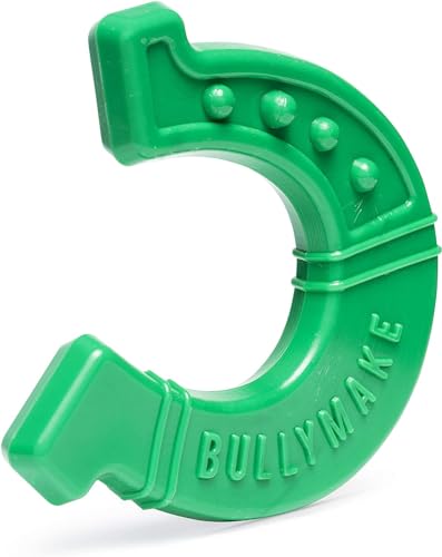 BULLYMAKE Juguete de Nailon para Perros de Herradura, para masticadores Resistentes, Fabricado en Estados Unidos