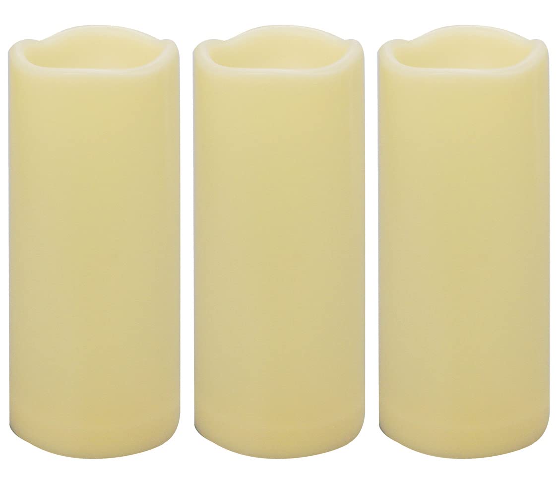Velas LED Impermeables Sin Llama con Temporizador