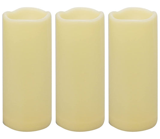 Velas LED Impermeables Sin Llama con Temporizador