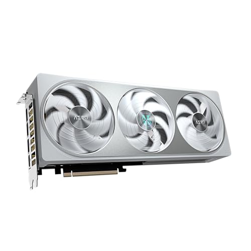 GIGABYTE GeForce RTX 5070 Aero OC 12G Tarjeta gráfica - 12GB GDDR7, 192bit, PCI-E 5.0, 2625 MHz Core Clock, 3 x DP 2.1a, 1 x HDMI 2.1b, NVIDIA DLSS 4, GV-N5070AERO OC-12GD