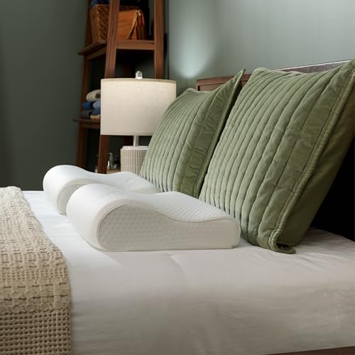 Almohada Tempur-Pedic TEMPUR-Ergo Neck Mediana Blanca Soporte Firme Cubierta Lavable