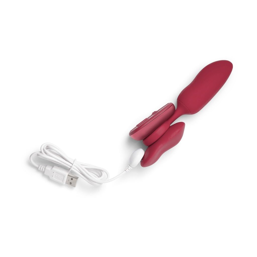 Vibrador Platanomelón Rojo Mobi para Parejas
