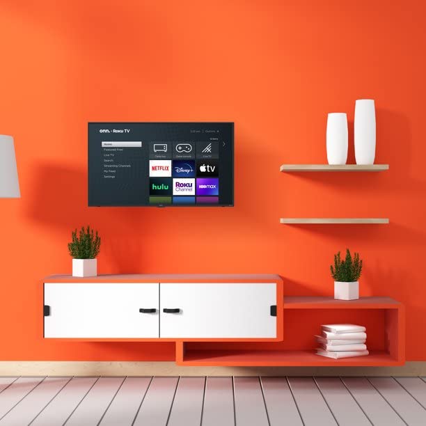 Smart TV 4K UHD HDR ONN de 43 Pulgadas Reacondicionado