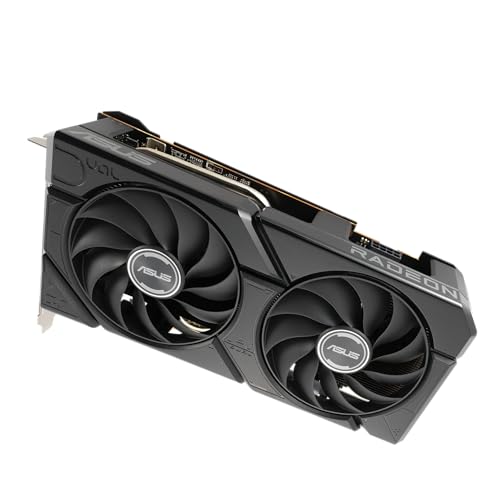 Tarjeta Gráfica ASUS Radeon RX 7600 EVO OC Blanca con 8GB GDDR6 para Desempeño Mejorado
