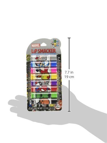 Lip Smacker Marvel Avenger Lip Balm Party Pack 8 Count