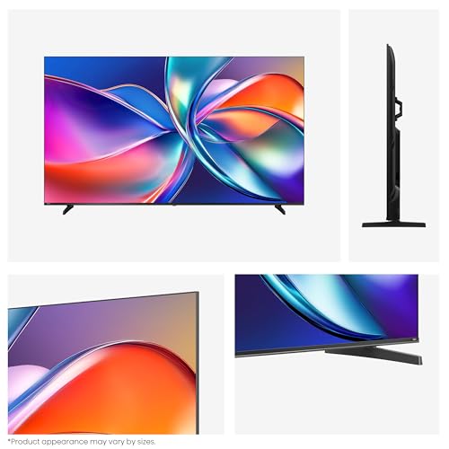 Hisense Television QD6QFM (Modelo 2025) Pantalla 85 Pulgadas,QLED Smart Fire TV UHD 4K,Control Remoto por Voz con Alexa,Escalado AI a 4K,Dolby Vision Atmos, Modo de Juego Plus