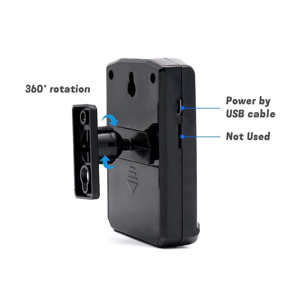 Sensor de movimiento de voz reemplazable, reproductor de sonido infrarrojo PIR, caja de gritos encantada, altavoz con función de descarga USB, Navidad, MP3, terror, música feliz, activada por