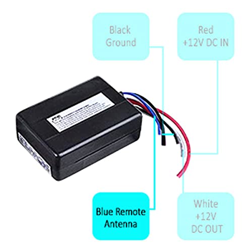 Control Remoto Temporal, Negro, 15 Amps, Paquete de 2