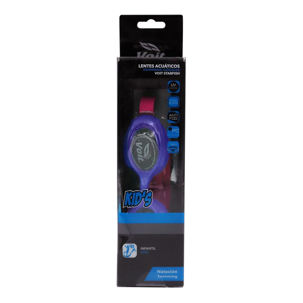 Goggle de Natación Voit Morado Lente Transparente para Kids