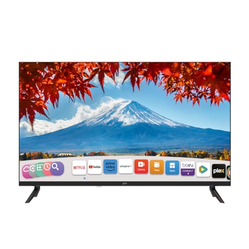 GHIA Pantalla Smart TV 43" Whale TV, Full HD 3 HDMI, 2 USB, Dolby Audio. Modelo G43W25