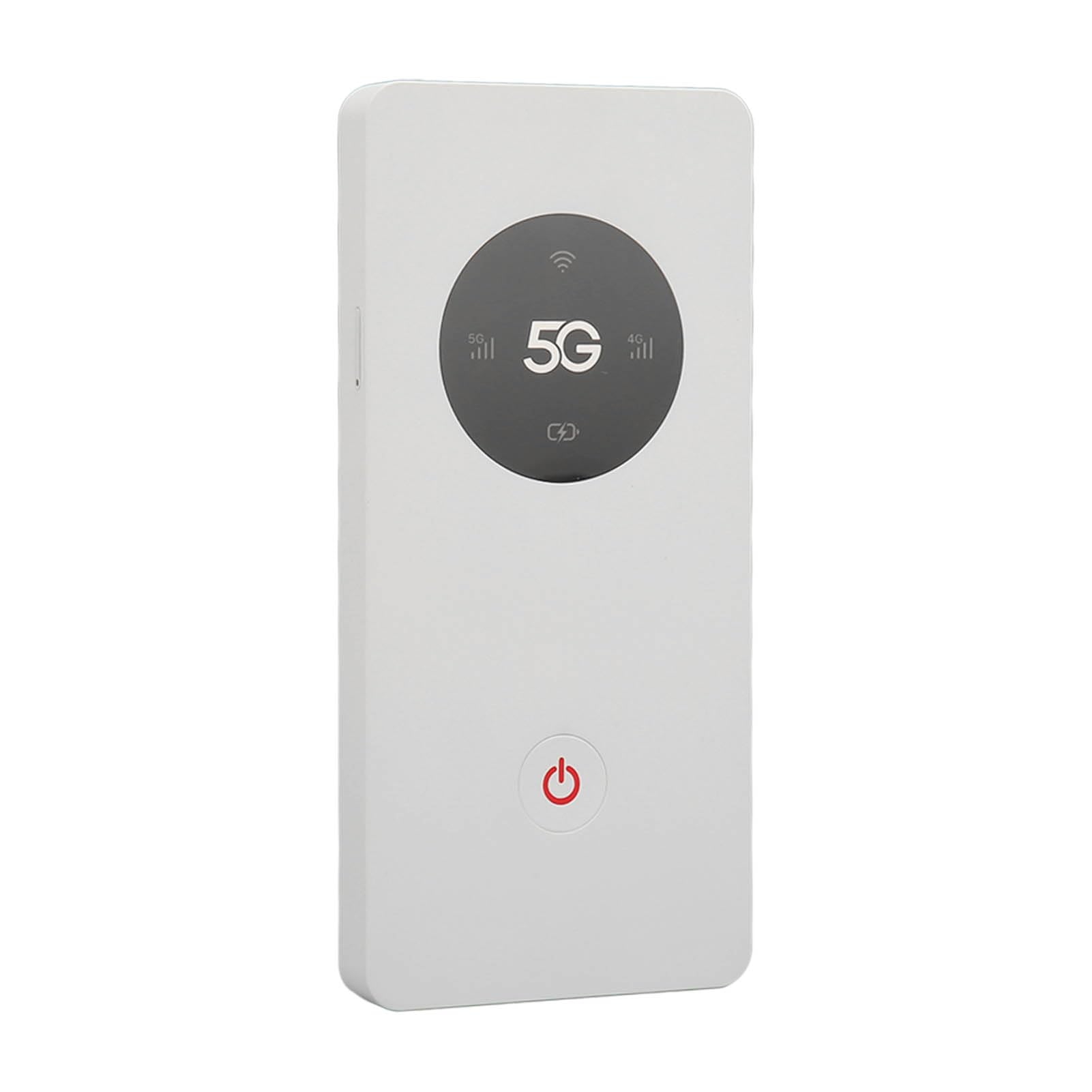 Bewinner Real 5G WiFi Mobile Hotspot con Cable USB, Enrutador WiFi 5G Nano con Ranura SIM 2,77 Gbps DL 1,25 Gbps UL 16 Dispositivos de Capacidad