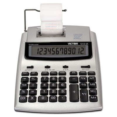 Victor 1212-3A Calculadora de impresión Comercial de 12 dígitos