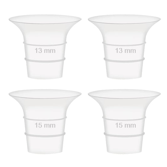 Inserto de Embudo Maymom Blanco Compatible con Elvie y Stride Portátil (13 y 15 mm)