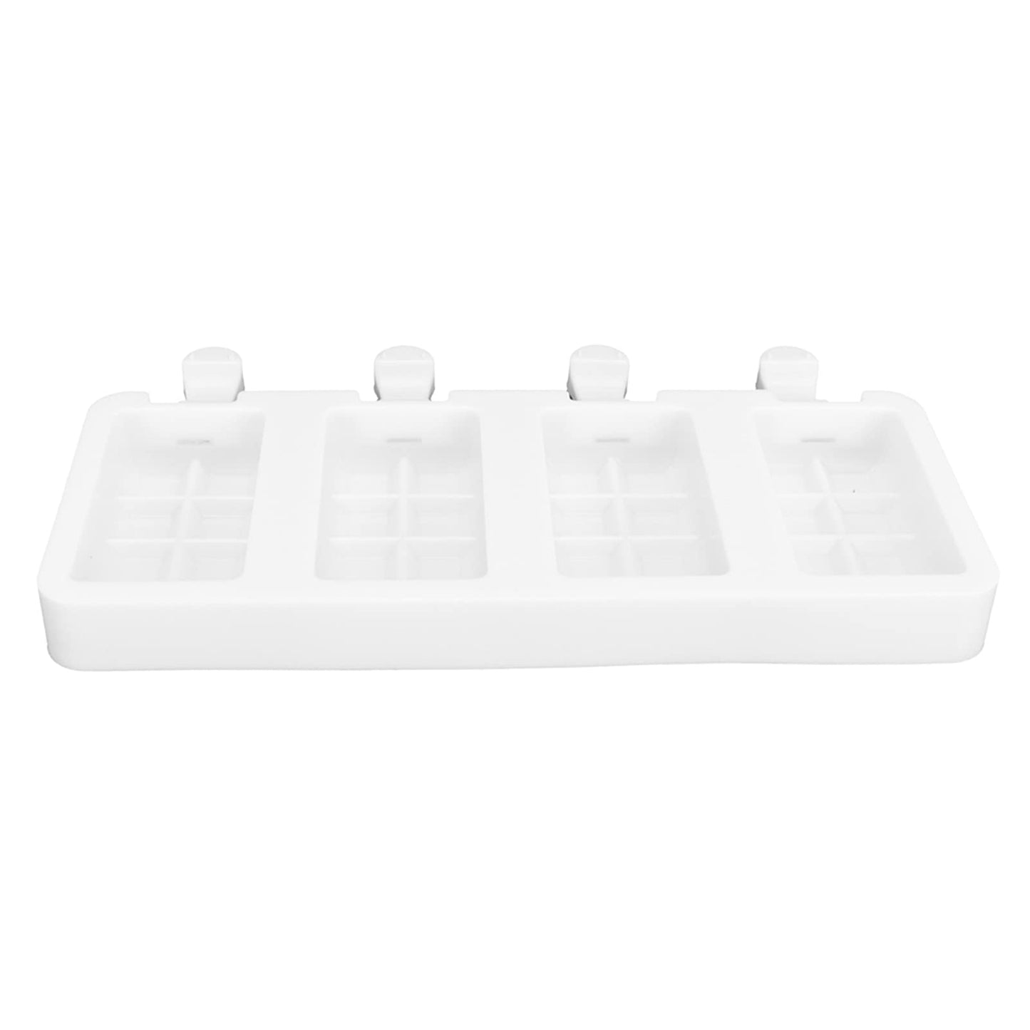 Qcwwy Novedosa Máquina para Hacer Barras de Hielo para Chocolate, Dulces y Pasteles | Silicona Ecológica 4 Cavidades (L), Qcwwyr5z8k49iwx-12