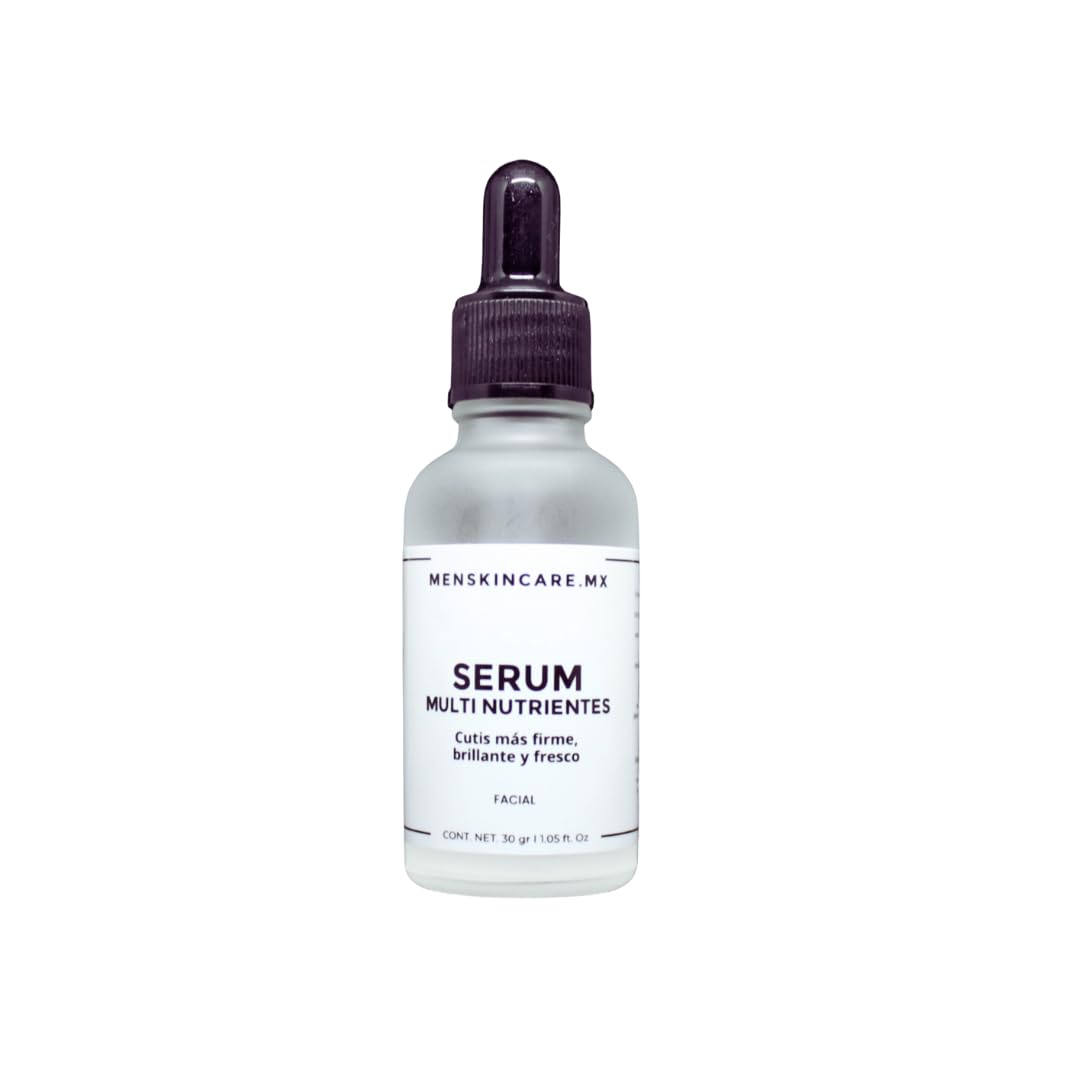Serum Coctel Multinutrientes con Neoglucosamina, Extracto de Cúrcuma, Vitamina E, Retinol y Acido Hialuronico, Ayuda a la hiperpigamentacion, regenera el cutis, unifca el tono de tu piel.