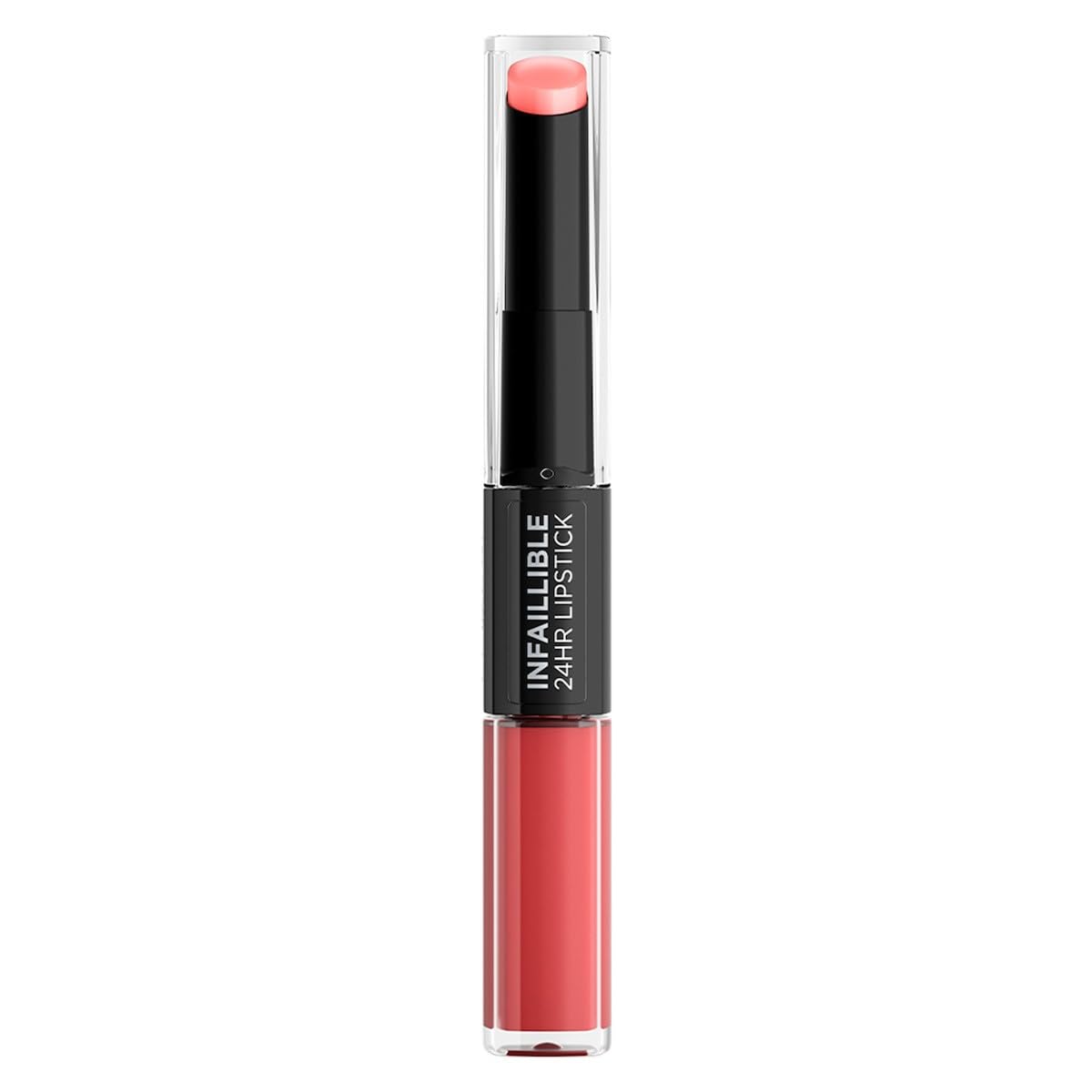 L'Oréal Paris, Infallible 24hr Lipstick, labial de larga duración de dos pasos: líquido y balsamo, Tono 806 Ifinite Intimacy