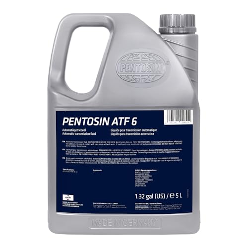Líquido de Transmisión Automática Pentosin 1158207 Sintético Larga Duración 5 Litros para Aston Martin, Audi, Bentley, Jaguar, Land Rover, Maserati, Rolls Royce