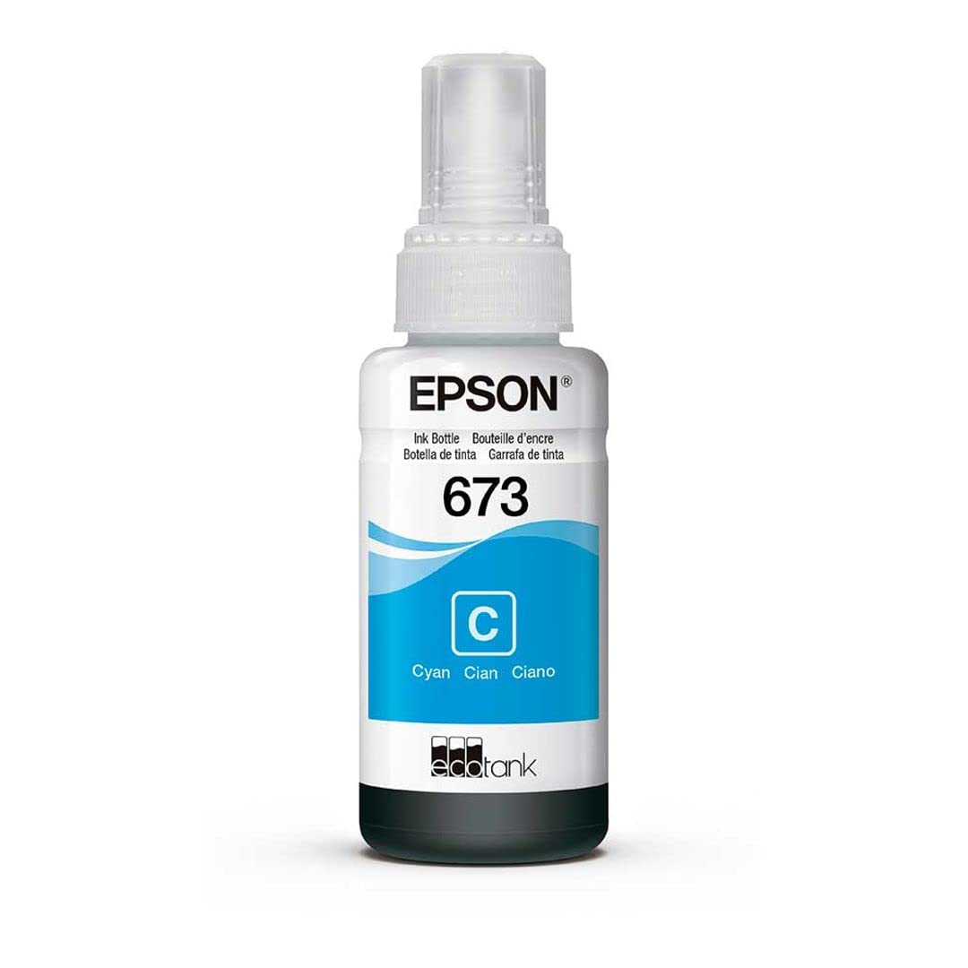 Cartucho de Tinta Epson C13T673220 Cyan Cian para L800 L1800