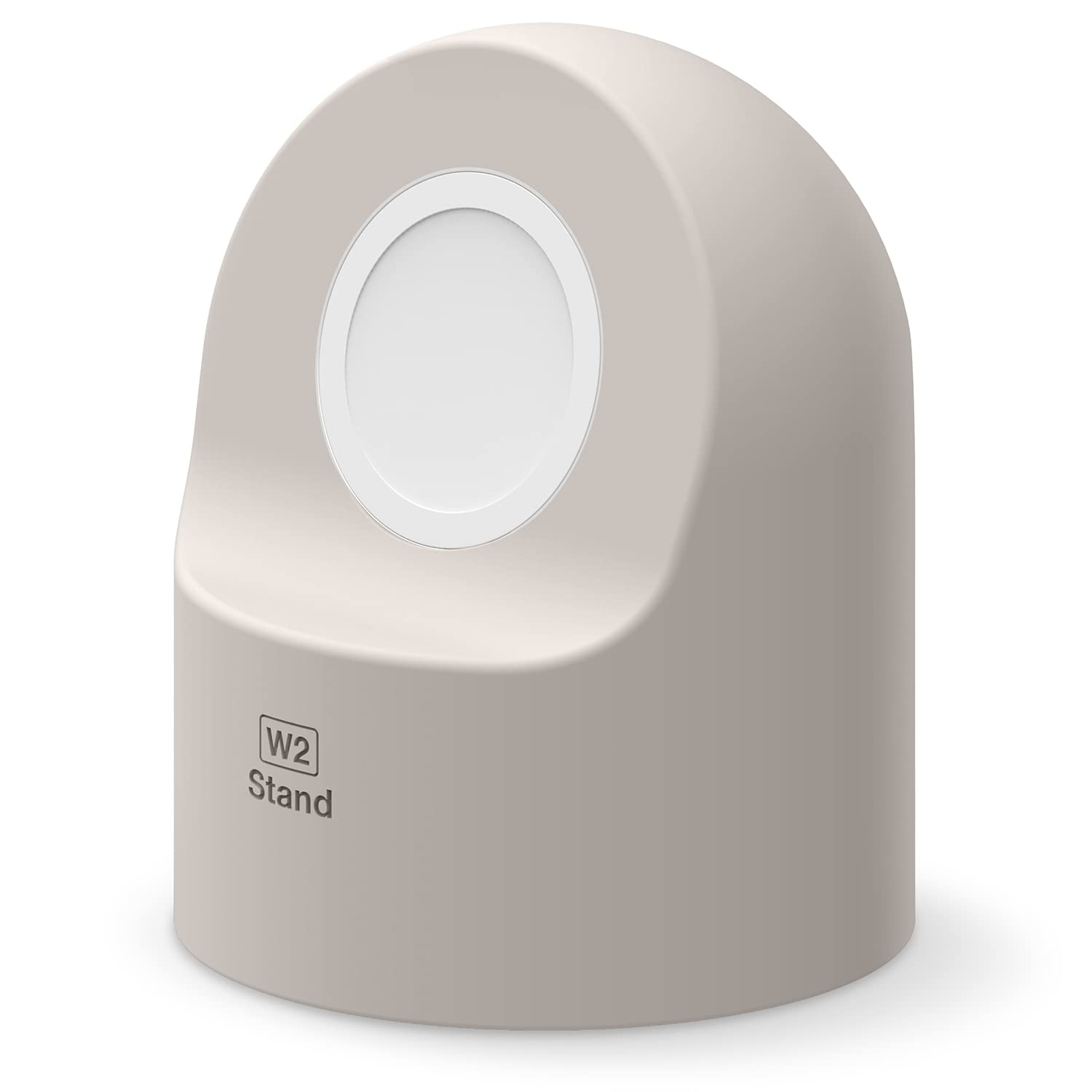 elago W2 Soporte de Cargador Compatible con Apple Watch Series Ultra3/Ultra2/Ultra,11/10/9/8/7/6/5/4/3/2/1,SE3/SE2/SE (49,46,45,44,42,41,40,38mm), Silicona Duradera,Modo Mesita Noche,Cable NO Incluido