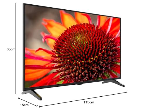 Television ONN de 43pulg Pantalla Smart TV LED 4K con HDR, 3 Entradas HDMI, 1 Puerto USB, Studio Sound, 100012584 (Reacondicionado)