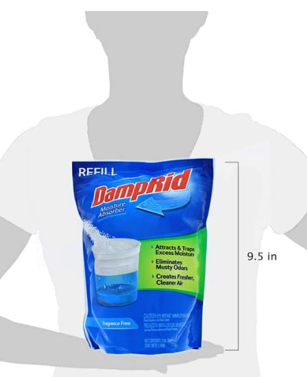 Damp Rid, Recarga Absorbente de Humedad, 1.19 kg