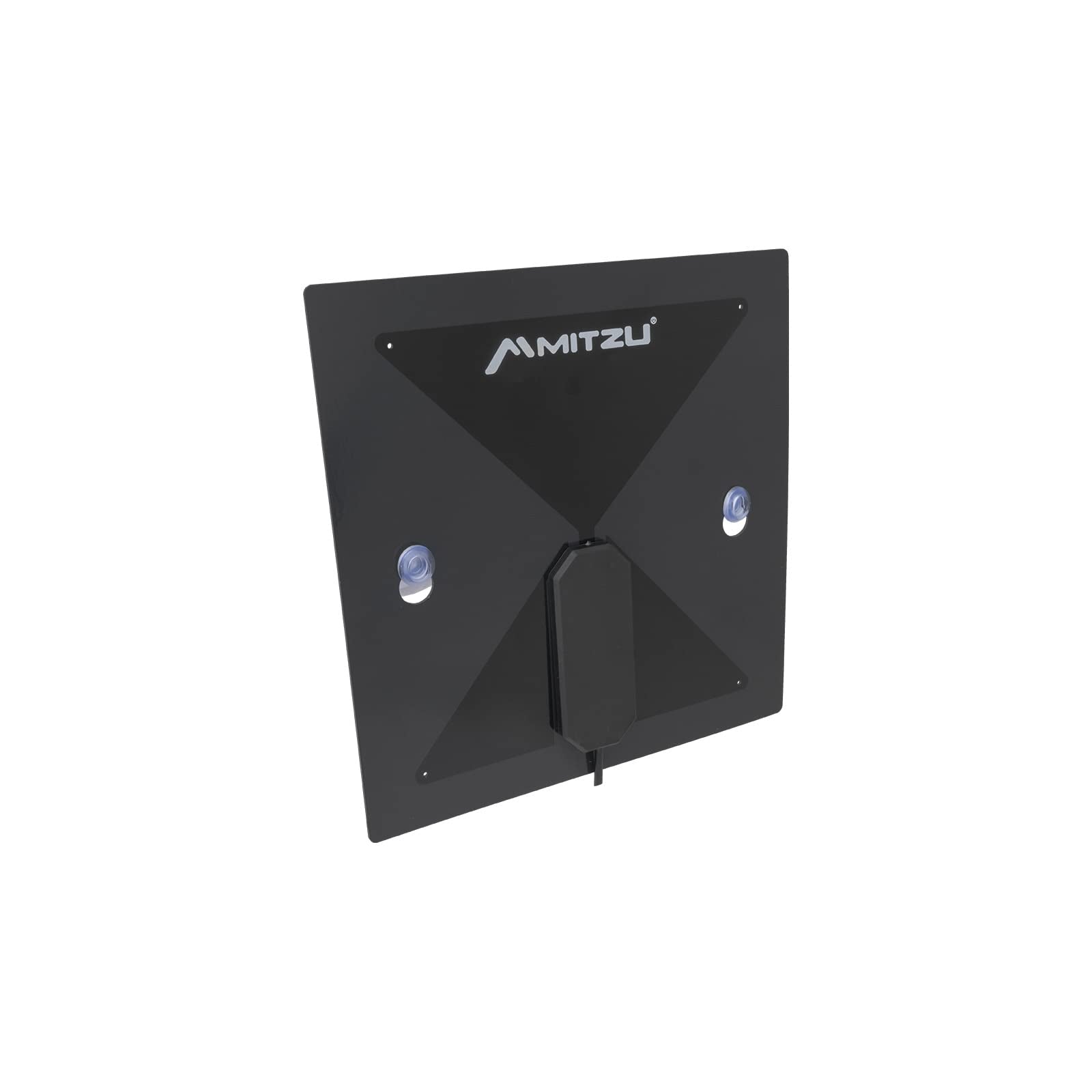 Mitzu Antena Digital Interiores HD THD-3011 470-810 MHz con Cable de 3 m, Color Negro, Ultradelgada